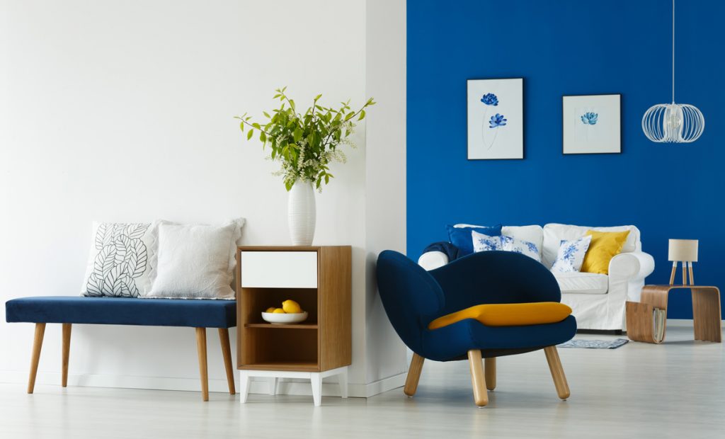 7 spôsobov ako využiť modrú v interiéri