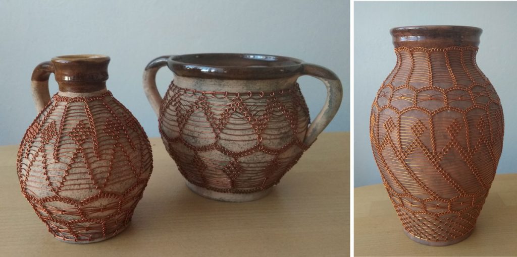 opletaná keramika