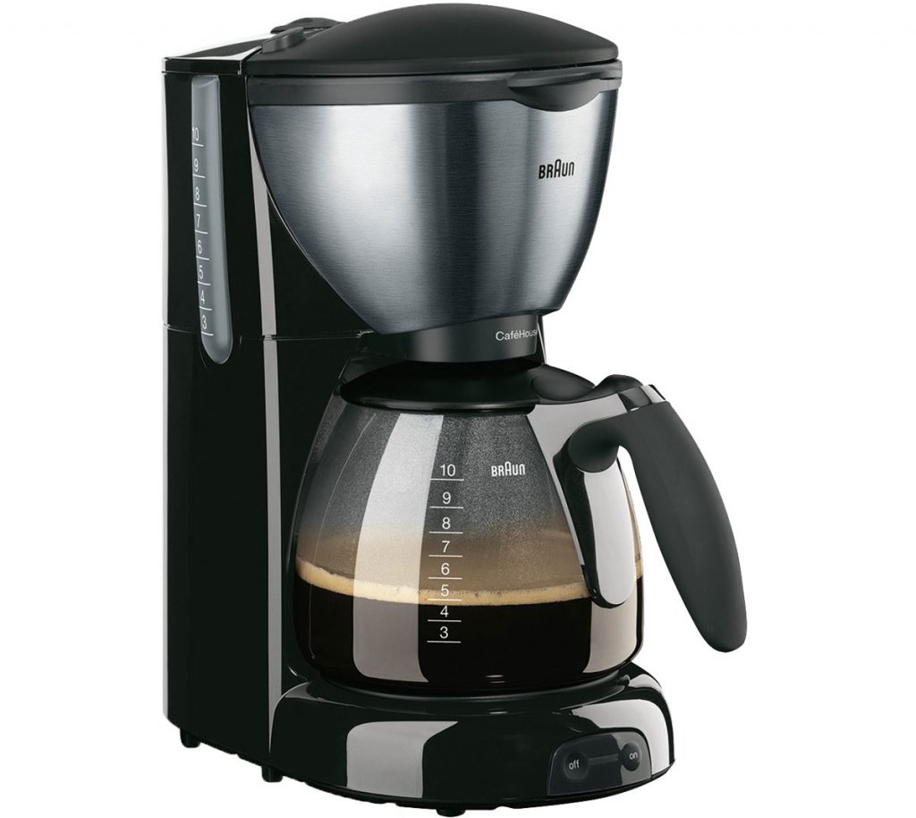 kávovar na filtrovanú kávu Braun
