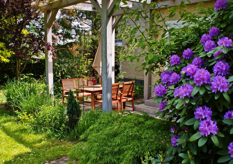 Záhrada na 6 spôsobov: Relax na terase s altánkom