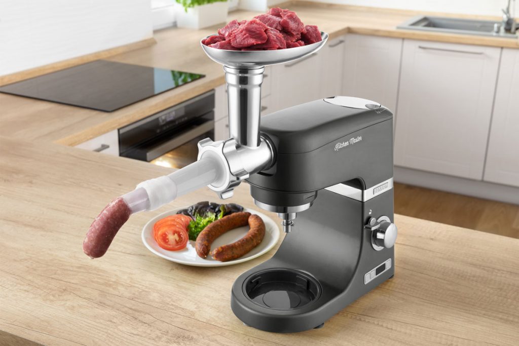 multifunkčný kuchynský robot SENCOR STM 7878 BK s mlynčekom na mäso