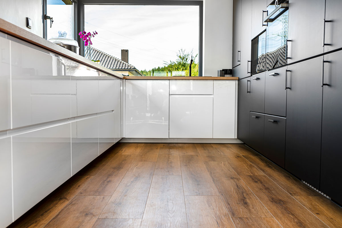 Kuchyňa s vinylovou podlahou