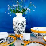 Modranská keramika vzor Odfarbená tradícia